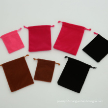 Gifts Mini Velvet Gift Drawstring Bag Pouch Transparent Chiffon Velvet Bag
